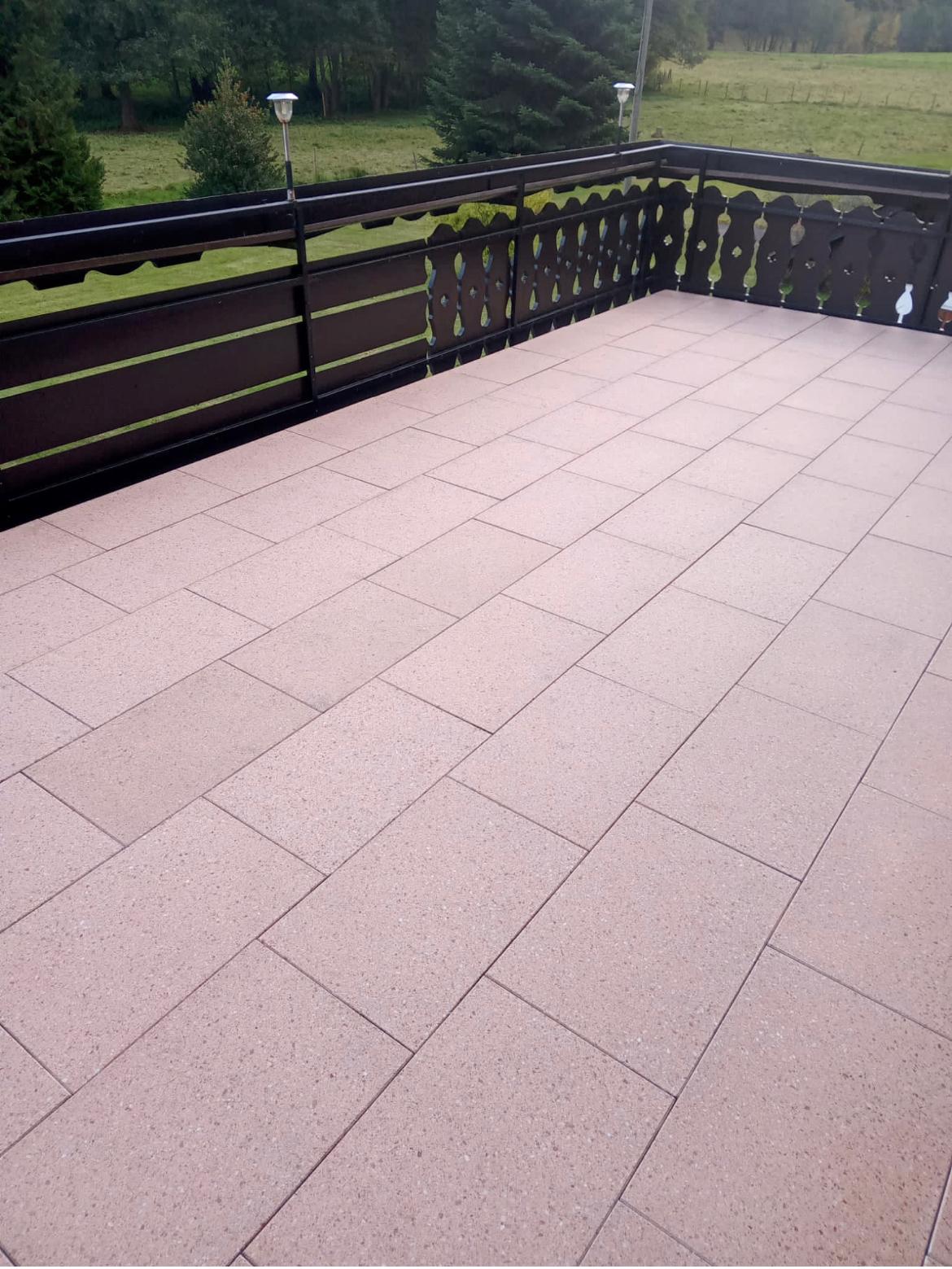 Balkonreinigung - Nachher